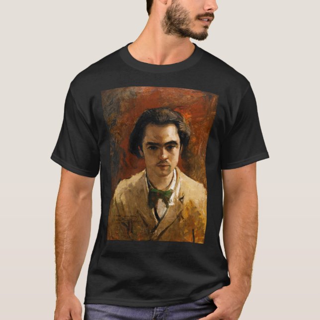 T-shirt Frédéric Bazille &quot ; Paul Verlaine&quot ; clas (Devant)