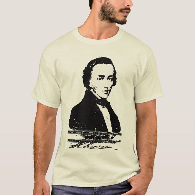 T-SHIRT FREDERIC CHOPIN (Devant)
