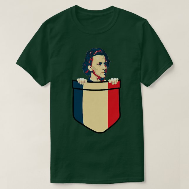 T-shirt Frederic Chopin In My Pocket  (Design devant)