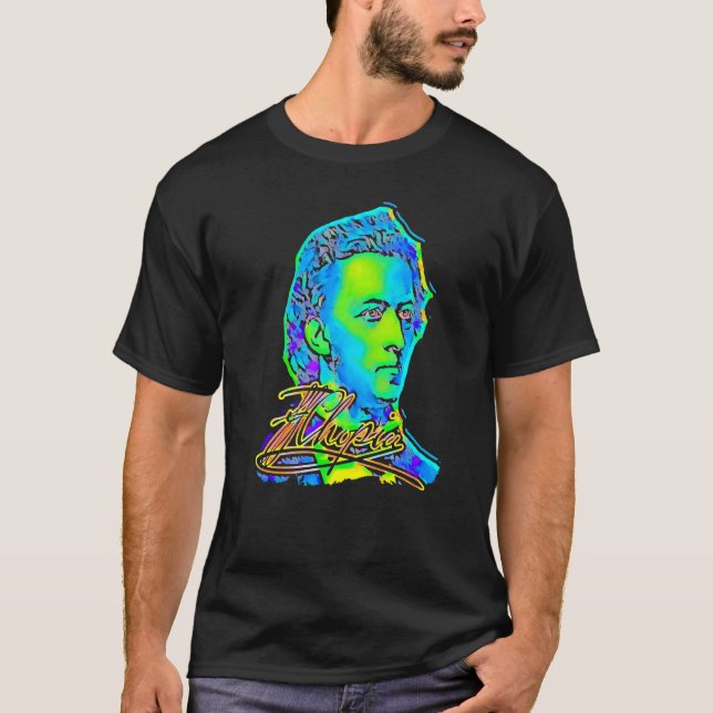 T-shirt Frederic Chopin Musique Classique (Devant)