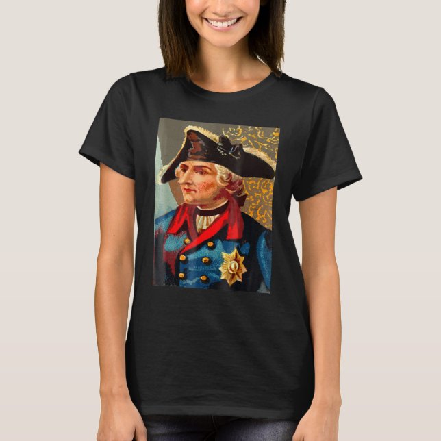 T-shirt Frédéric La Grande Prusse Prussie Allemagne Germa (Devant)