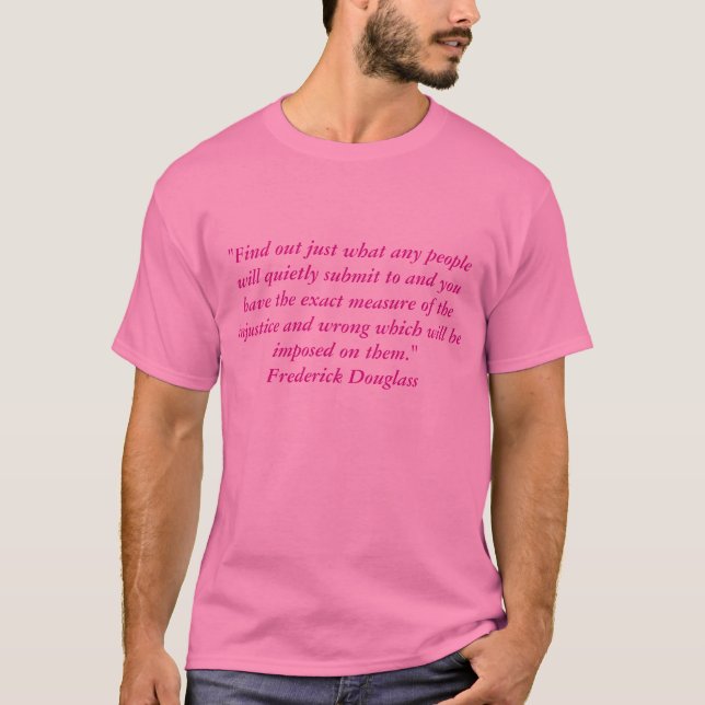 T-shirt Frederick Douglass (Devant)