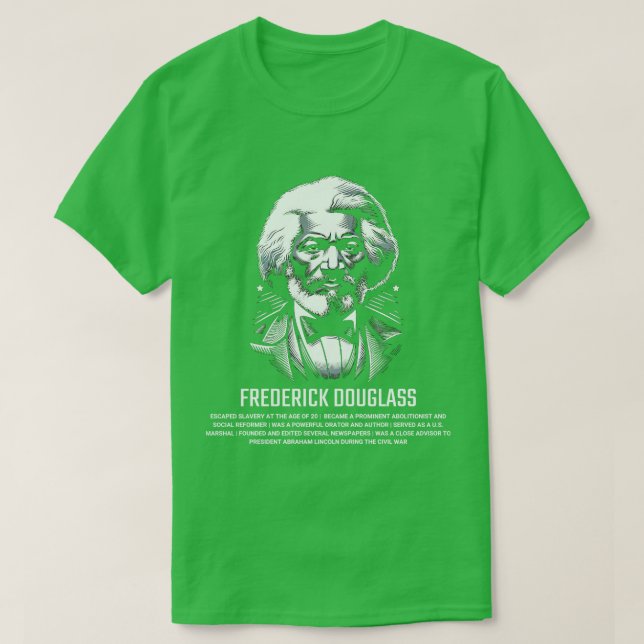 T-shirt Frederick Douglass 1 (Design devant)