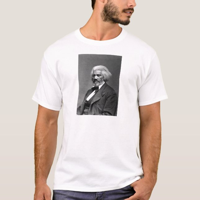 T-shirt Frederick Douglass Portrait de George K. Warren (Devant)