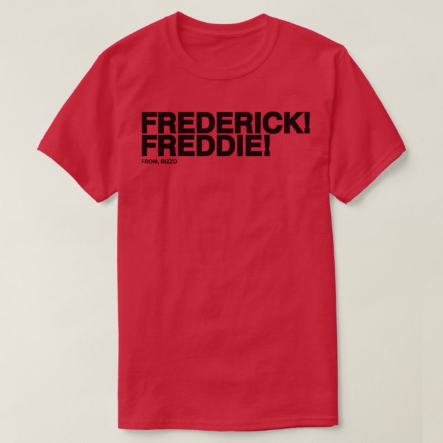 T-shirt Frederick Freddie Frederick Freddie De Rizzo Bla (Design devant)