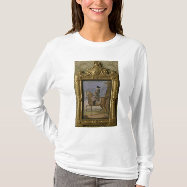 T-shirt Frederick II à cheval (Devant)