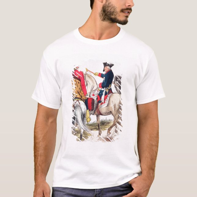 T-shirt Frederick II le grand (Devant)