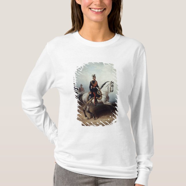 T-shirt Frederick III Wilhelm sur le champ de Bornstedter (Devant)