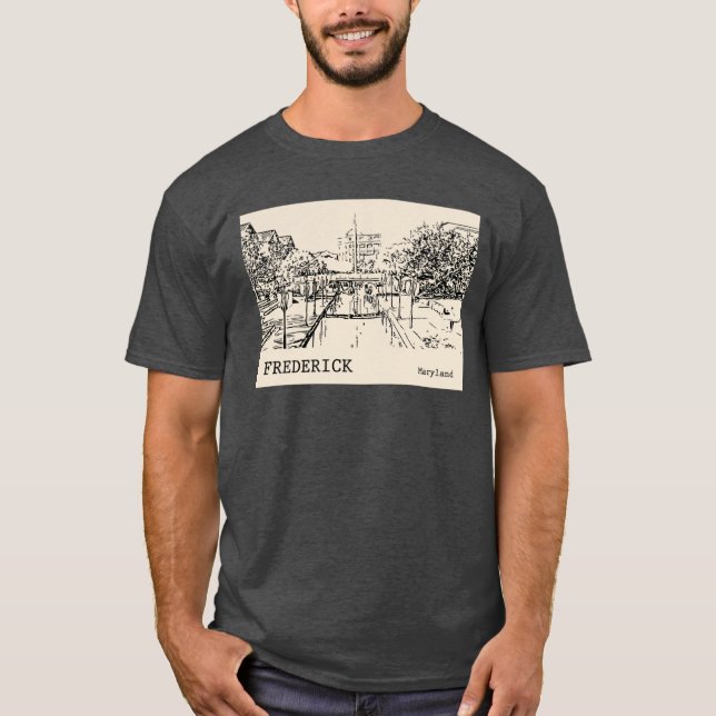 T-shirt Frederick Maryland (Devant)
