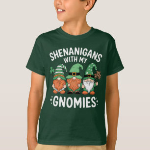 T-shirt Fredonnements avec mes gnomes St Patrick's Day irl