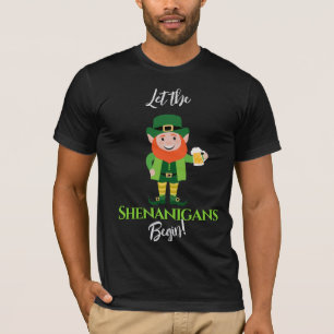 T-shirt Fredonnements Leprechaun Saint-Patrick