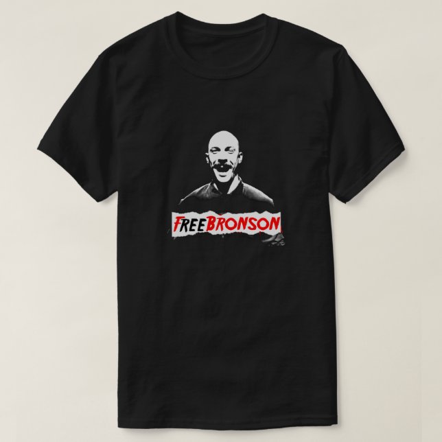 T-shirt Free Charles Bronson v2 Essential (Design devant)