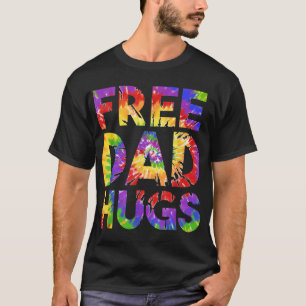 T-shirt Free Dad Hugs Pride LGBTQ Gay Rights Droit Supp