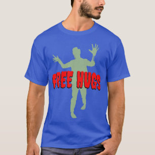 T-shirt Free Hugs Funny Zombie fête d'Halloween