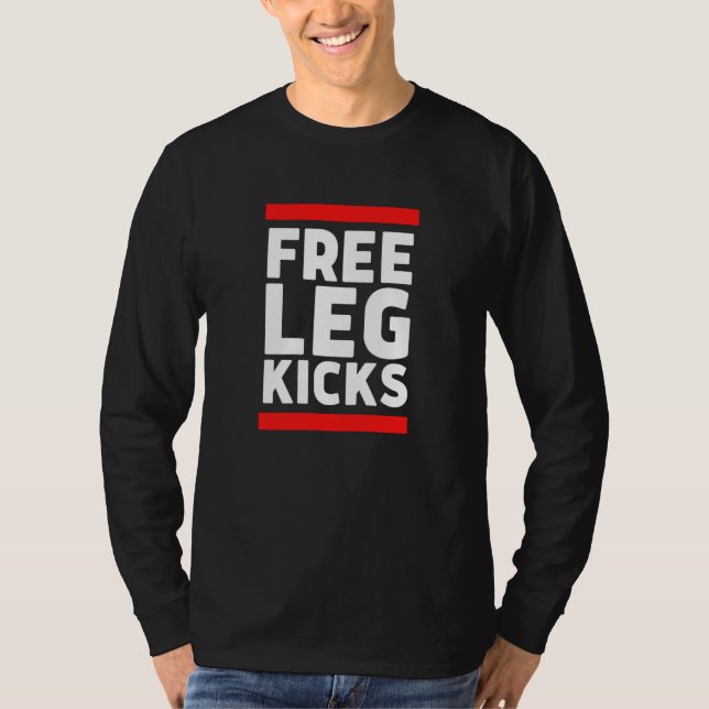 T-shirt Free Leg Kicks MMA Jiu Jitsu and Judo Fighter (Devant)