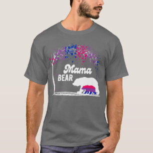 T-shirt Free Mom Hugs Fiers Mama Bear Biseual Pride LGBT A