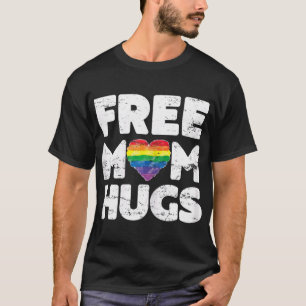 T-shirt Free Mom Hugs Free Mom Hugs Rainbow Gay pride T 