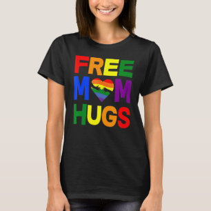 T-shirt Free Mom Hugs Lgbt Lesbian Gay Bi Transgender Prid