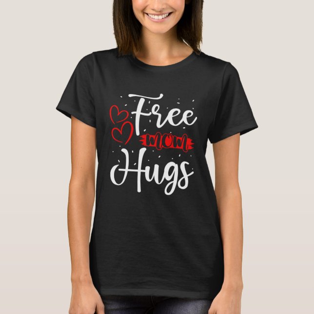 T-shirt Free Mom Hugs LGBT Transgender Bisexual Pride Mont (Devant)