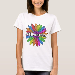 T-shirt Free Mom Hugs LGBTQIA+ Fierté Support