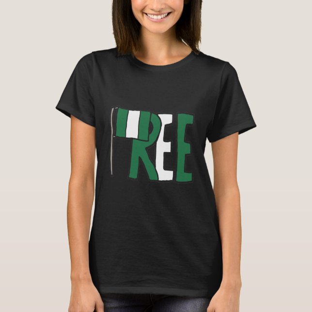 T-shirt Free Nigeria (Devant)