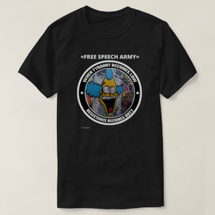 T-shirt "FREE SPEECH ARMY 3"