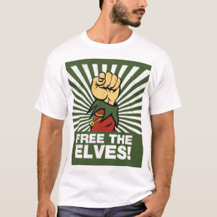 T-shirt Free the elves !