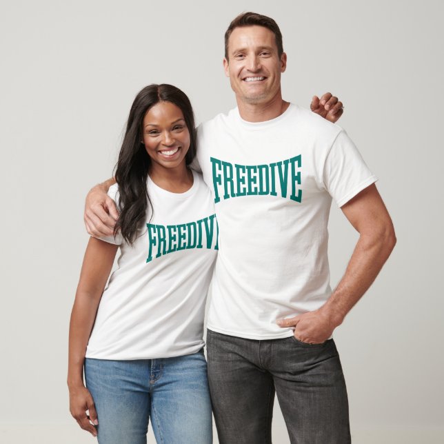 T-shirt Freedive - Cadeau pour FreeDivving - Apnea Freediv (Unisexe)