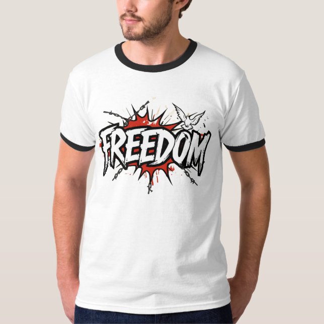 T-shirt Freedom  (Devant)