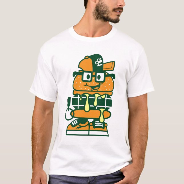 T-SHIRT FREEDOM BURGER (Devant)