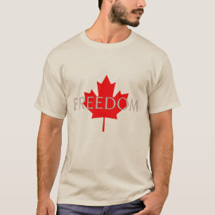 T-shirt Freedom Canada