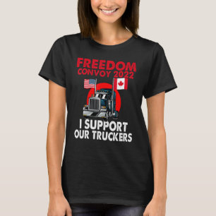 T-shirt Freedom Convoy 2022 Les États-Unis Et Le Canada Ap
