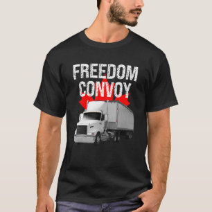 T-shirt Freedom Convoy 2022 Soutenez nos camionneurs Canad