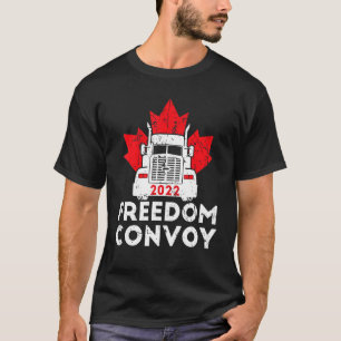T-shirt Freedom Convoy 2022 Tee - shirts canadiens de cami