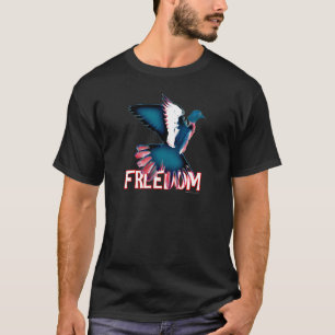 T-shirt Freedom Dove