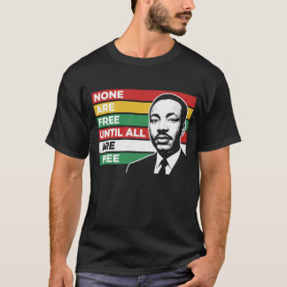 T-shirt Freedom Equality Unity Bold Graphic