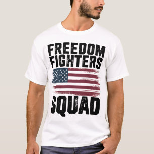 T-shirt Freedom Fighters Squad 1776 Drapeau - Indépendance