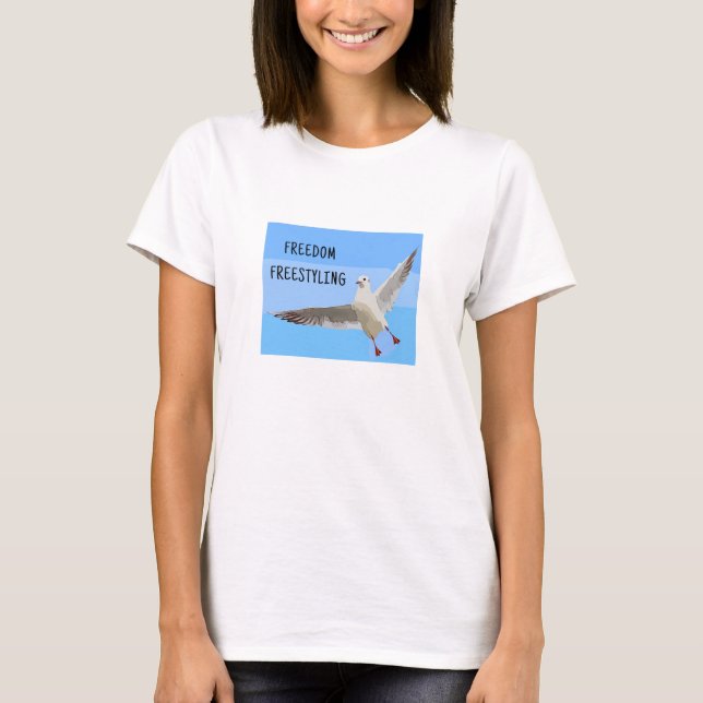 T-shirt Freedom Freestyle (léger) (Devant)