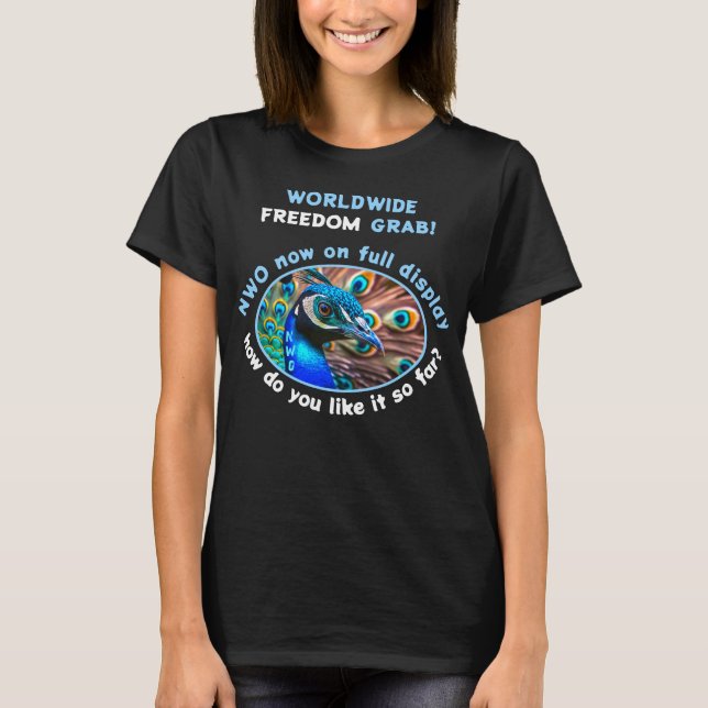 T-shirt Freedom Grab (sombre) (Devant)