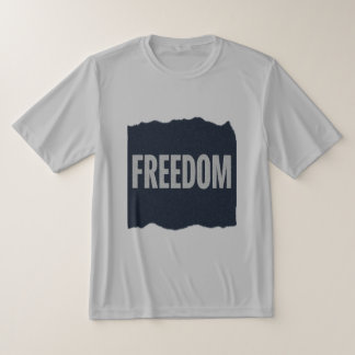 T-shirt FREEDOM Minimal Grain Text DesignT-Shirt