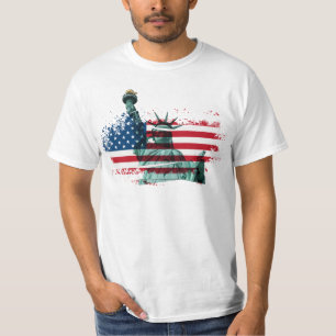 T-shirt Freedom Mosaic : Statue de la Liberté Edition