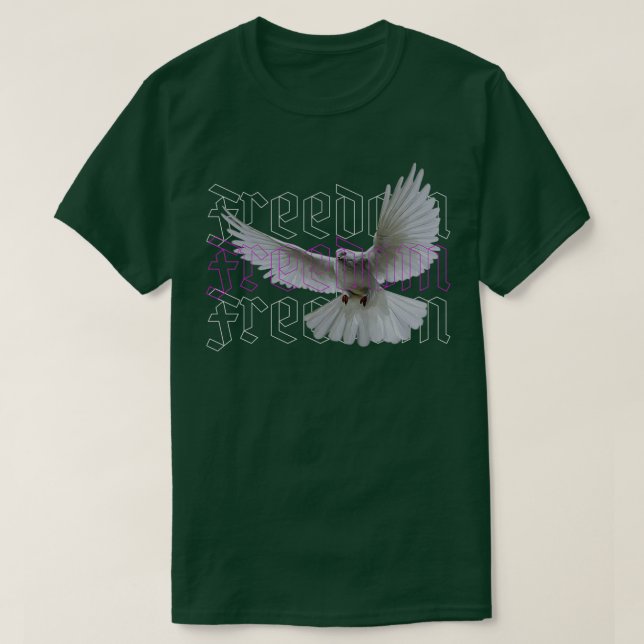 T-shirt Freedom Pigeon 4 (Design devant)