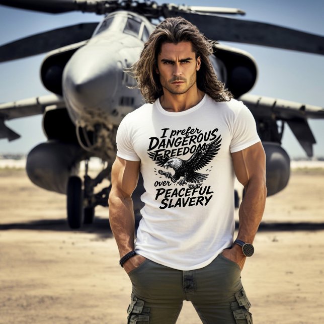 T-shirt Freedom vs Slavery (Créateur téléchargé)