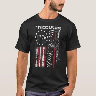 T-shirt Freedom We The People Ar15 2e Amendement Pro Gun