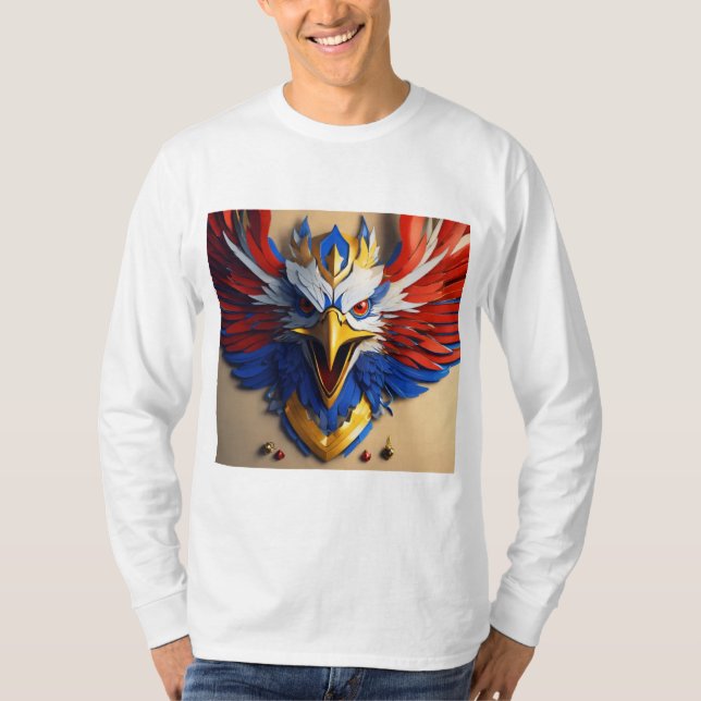 T-shirt "Freedom Wings : Eagle Edition" (Devant)