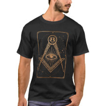 Freemason Tous Voir L'Oeil La Carte Masonique Taro
