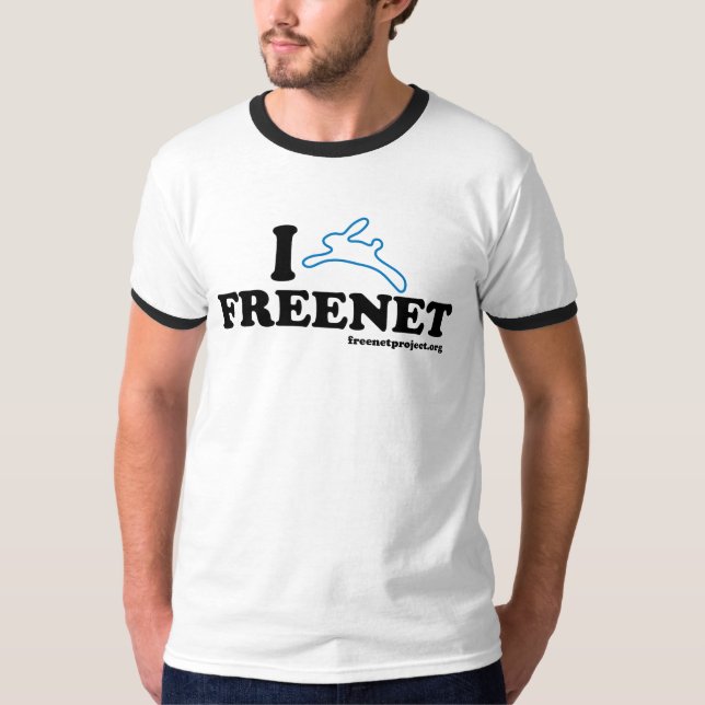 T-shirt Freenet de lapin (Devant)