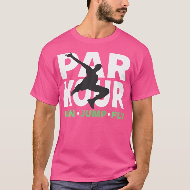 T-shirt Freerunner - Freerunning - Traceur - Parkour (Devant)