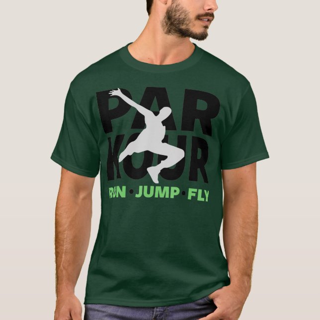 T-shirt Freerunner Freerunning Traceur Parkour (Devant)