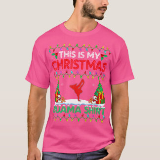 T-shirt Freerunning Christmas 	 Shirt Holiday Parkour Xmas